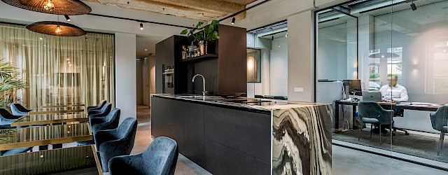 Kantoor bedrijfsinterieur