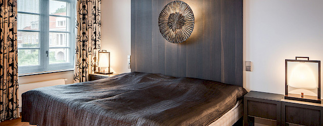 Moderne slaapkamer inrichting